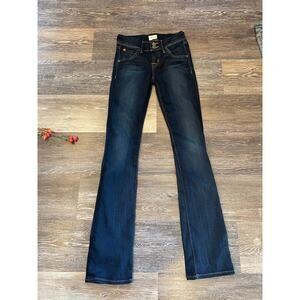dark wash hudson boot cut jeans